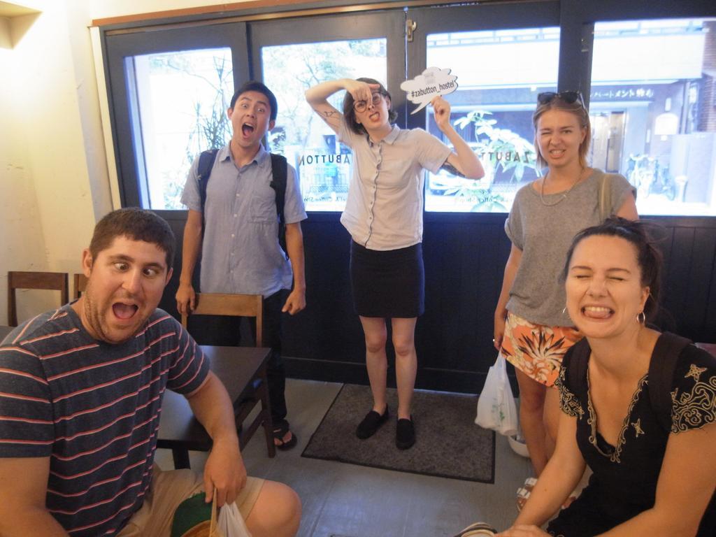 טוקיו Zabutton Hostel And Coffee מראה חיצוני תמונה