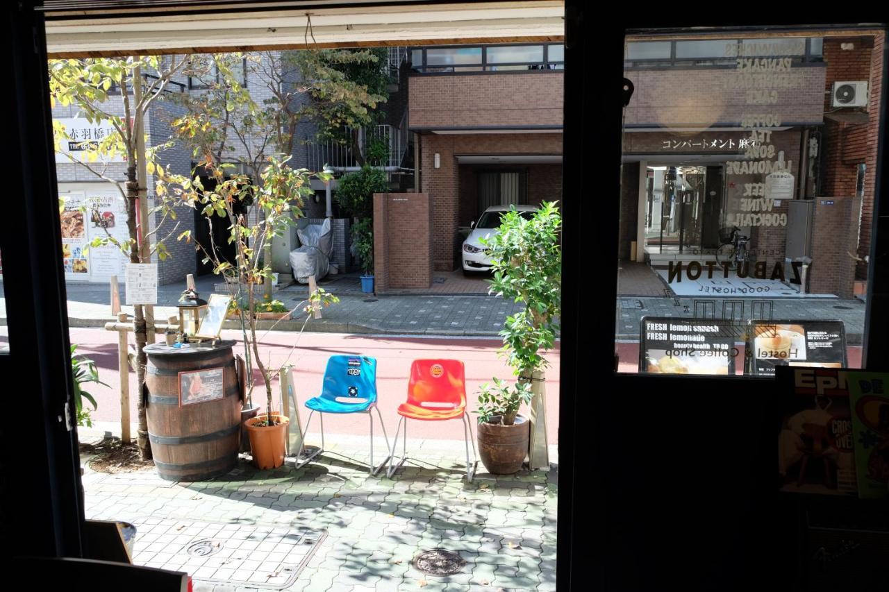 טוקיו Zabutton Hostel And Coffee מראה חיצוני תמונה